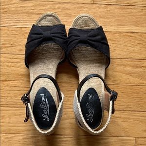 Lucky Brand Kavala Espadrille Wedge Sandals, 6.5